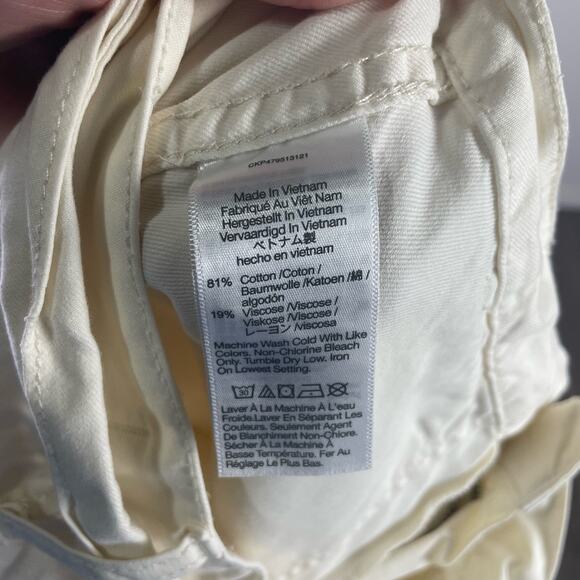 Madewell Griff Superwide Leg Cargo Utility Tie Detail Pants US Women's 27 New - Picture 6 of 9